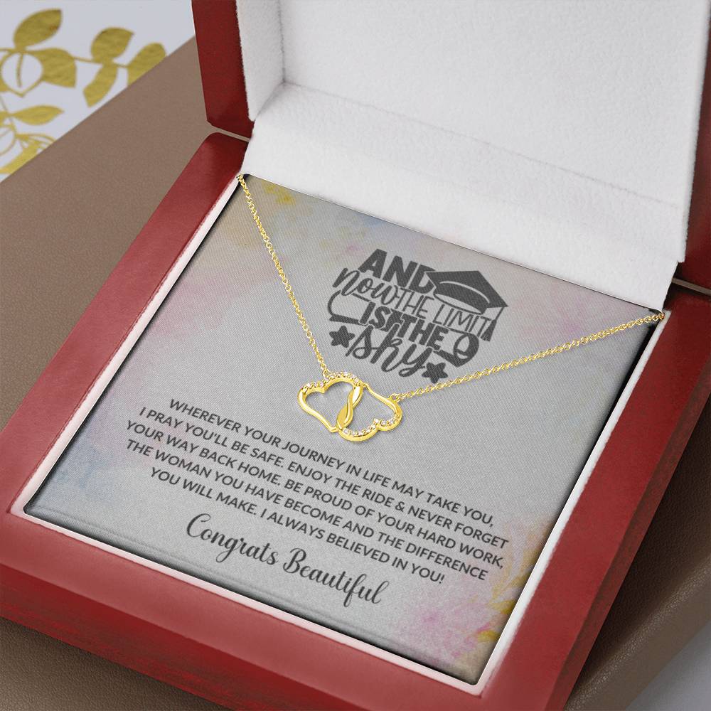 To My Daughter "The Sky Is The Limit" Necklace