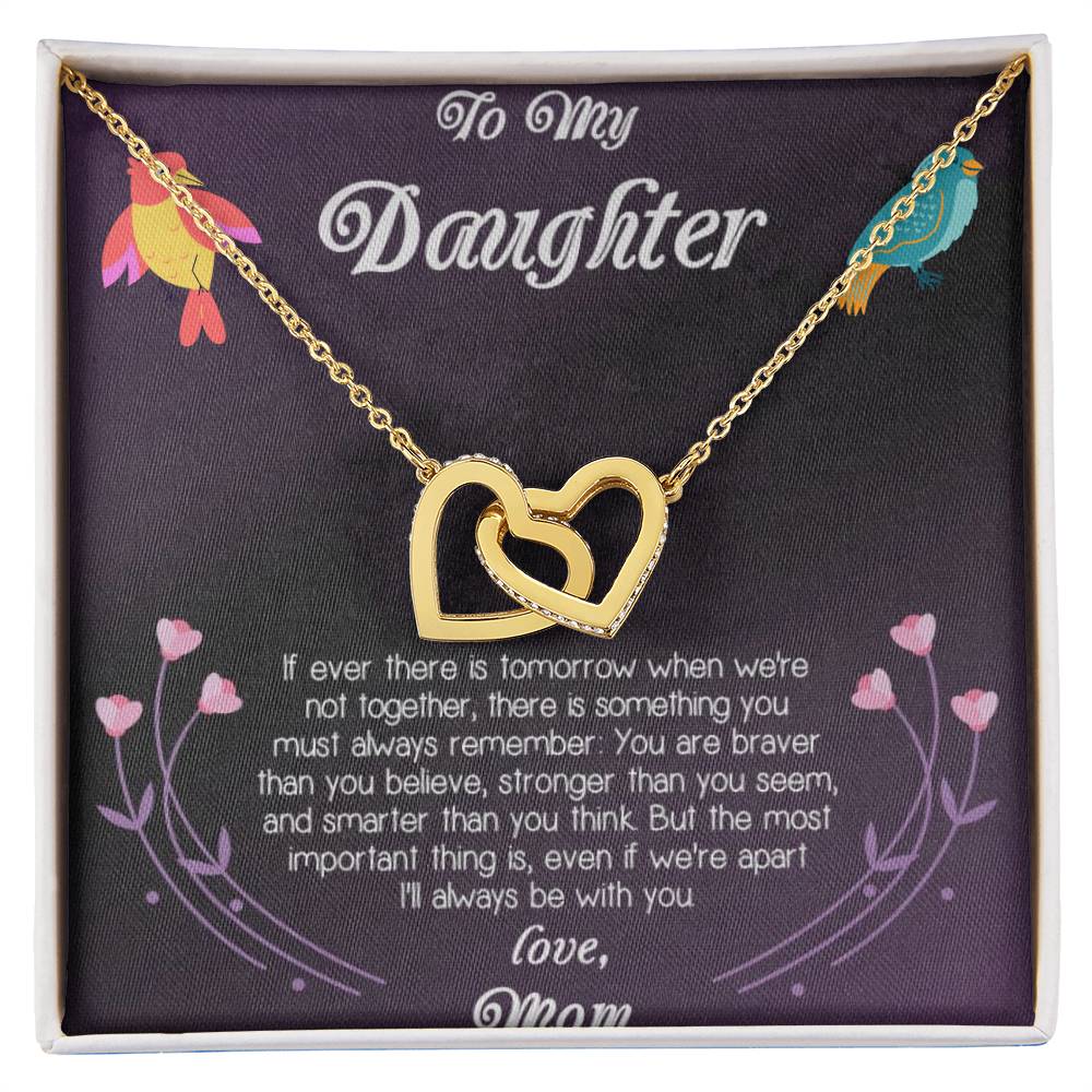 To My Daughter "You Must Always Remember" Necklace