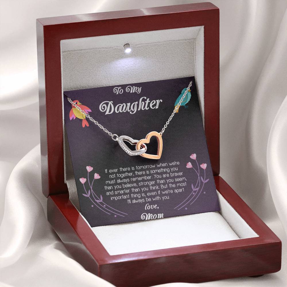 To My Daughter "You Must Always Remember" Necklace